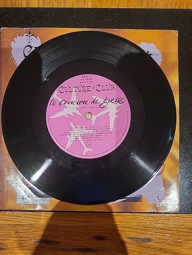 Culture Club The War Song 7 Inch Vinyl Single 1984