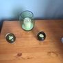 Glassware- candle holders, bowl Image 2