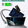 240W USB C to USB C Charger Cable, [2-Pack 2m] PD Type C Charge Cable, Super Fast Charging USB C Cable for iPhone 16 15 MacBook iPad Pro, Samsung S23/S22 Ultra, Steam Deck, HP EliteBook etc. Image 2