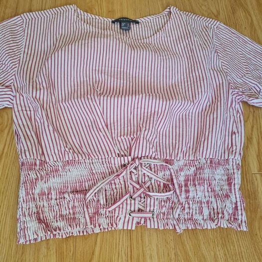 Cotton Striped Top