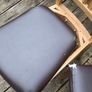 FREE - 5 x Solid Oak Dining Chairs Image 3