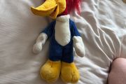 Vintage Woody Woodpecker Plush Universal Studios Port Aventura Soft Toy