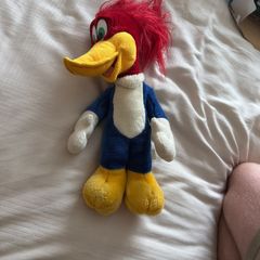 Vintage Woody Woodpecker Plush Universal Studios Port Aventura Soft Toy