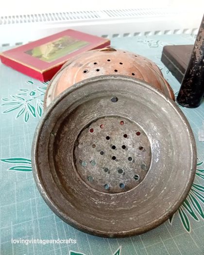 Antique Copper Sieves