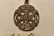 Sterling Silver Solid Celtic Pendant and Chain