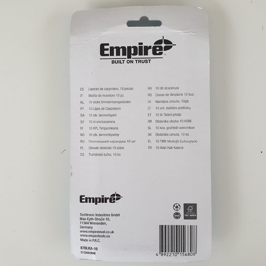 NEW Carpenters pencils bundle 20 packs of 10