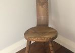 Spinning/sewing chair