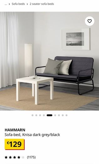 Ikea Hammarn Sofa Bed