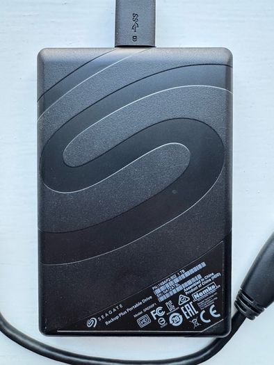 Seagate Backup Plus 1TB Slim External Hard Drive