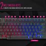 New iMICE AK600 3-color Backlight Spalshproof Wired USB Gaming Keyboard Black Image 6
