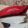 womens DIESEL BLACK GOLD LEATHER trainers runners white black Size UK 4 EU 36 boys girls unisex Image 10
