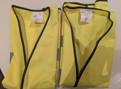 Hi-Vis Vests (Sizes M & L)
