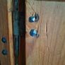 18th Century Folk Art Marraige Wardrobe Image 9