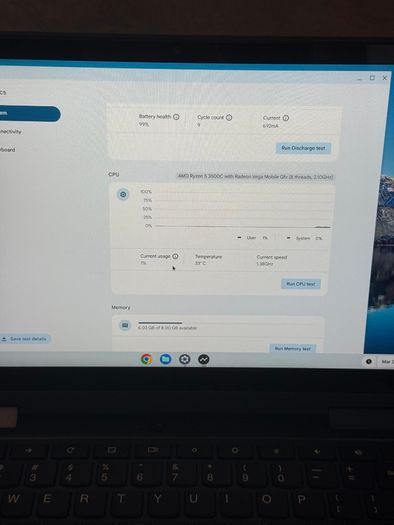 Lenovo C13 Yoga 2in1 Chrome Laptop Ryzen5/8GB/128GB