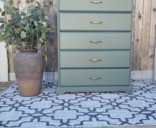 Stunning Customised Solid Wood Chest of drawers.
