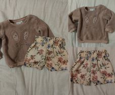 Name It Fleece Jumper And Shorts Set