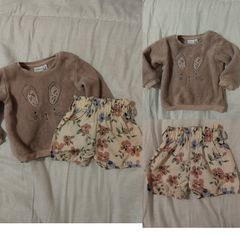 Name It Fleece Jumper And Shorts Set