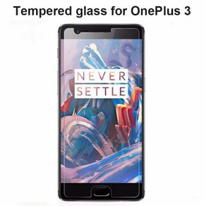 100% Genuine Tempered Glass 9H Screen Protector For OnePlus 3