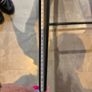 Dark grey diamond pattern bar stools - set of 4 Image 5