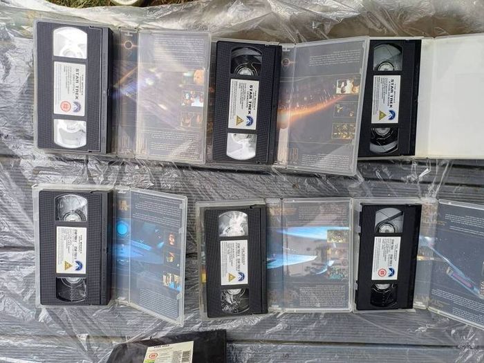 Vintage Star Trek: The Movie Collection VHS Box Set