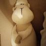 Sheep teddy 66" tall Image 2