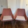 Kave Home Set of 2 Terracotta Cord Armchairs Image 2
